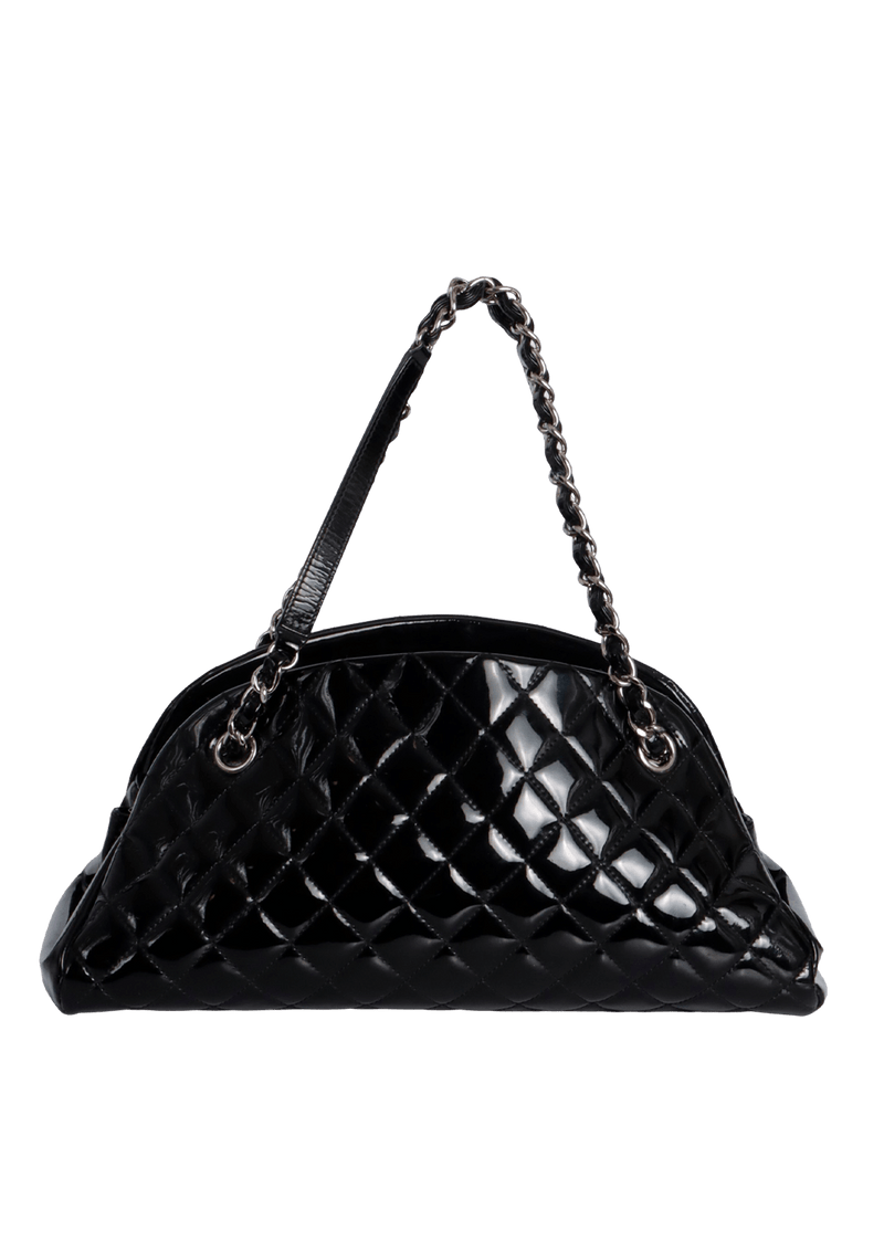 SMALL JUST MADEMOISELLE BOWLING BAG PATENT LEATHER