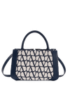 SMALL VLOGO SIGNATURE TOILE ICONOGRAPHE BAG