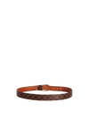 DAMIER ÉBÈNE ELLIPSE BELT