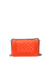 PATENT LEATHER SMALL BOY BAG
