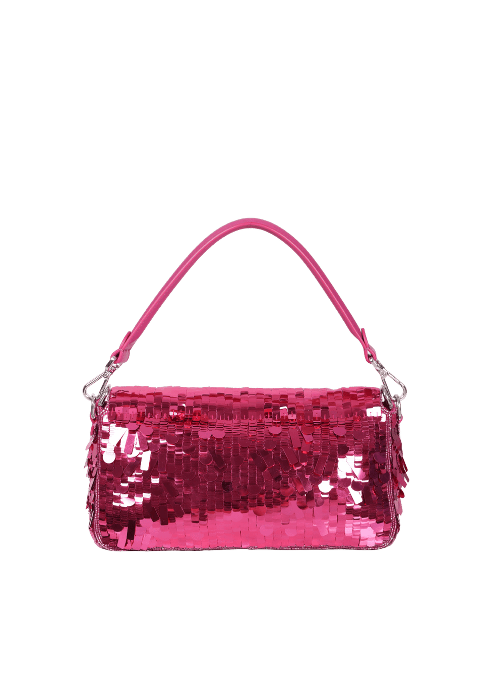 バッグ Risa BOTTEGA VENETA FLIP SEQUINS SHOU BOLSA FENDI SEQUIN BAGUETTE BAG ROSA ORIGINAL – Gringa