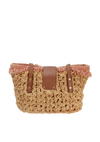 WOVEN STRAW MADEMOISELLE LOCK