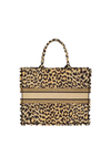 BOOK TOTE ANIMAL PRINT