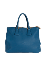 VITELLO DAINO DOUBLE ZIP TOTE