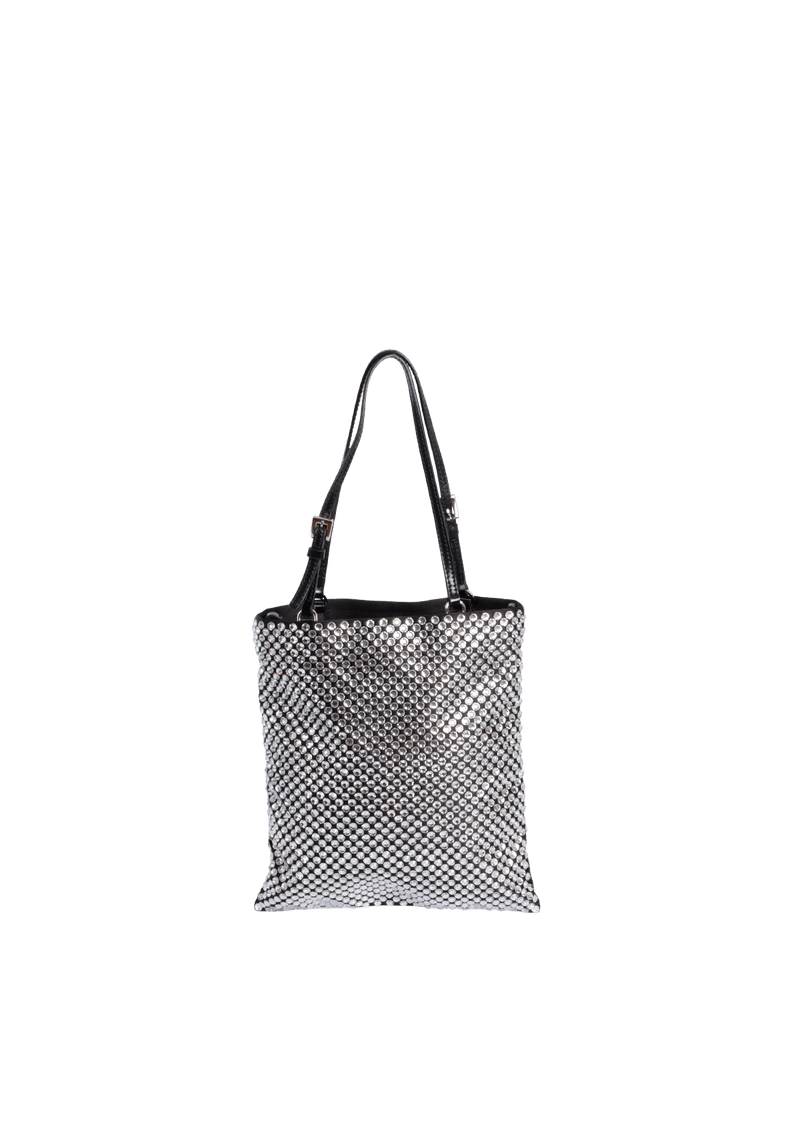 CRYSTAL MINI BAG WITH CHAIN