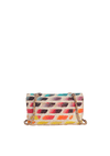 MEDIUM WATERCOLOR COLORAMA FLAP BAG