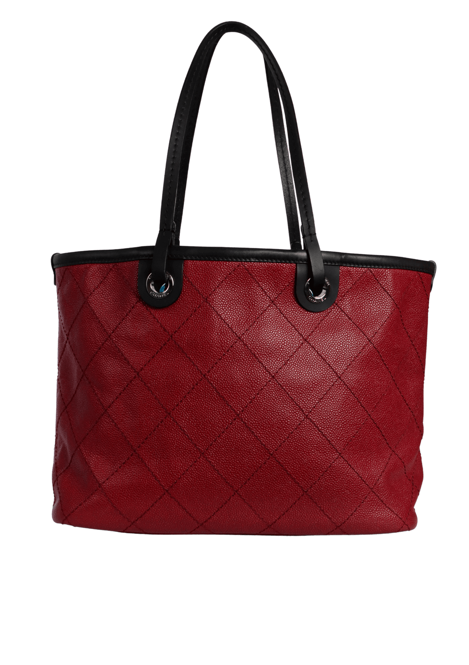 BOLSA CHANEL SHOPPING FEVER TOTE VERMELHO ORIGINAL – Gringa
