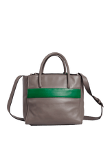 COLORBLOCK TWIN POCKET TOTE