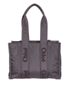 MEDIUM NYLON WOODY TOTE