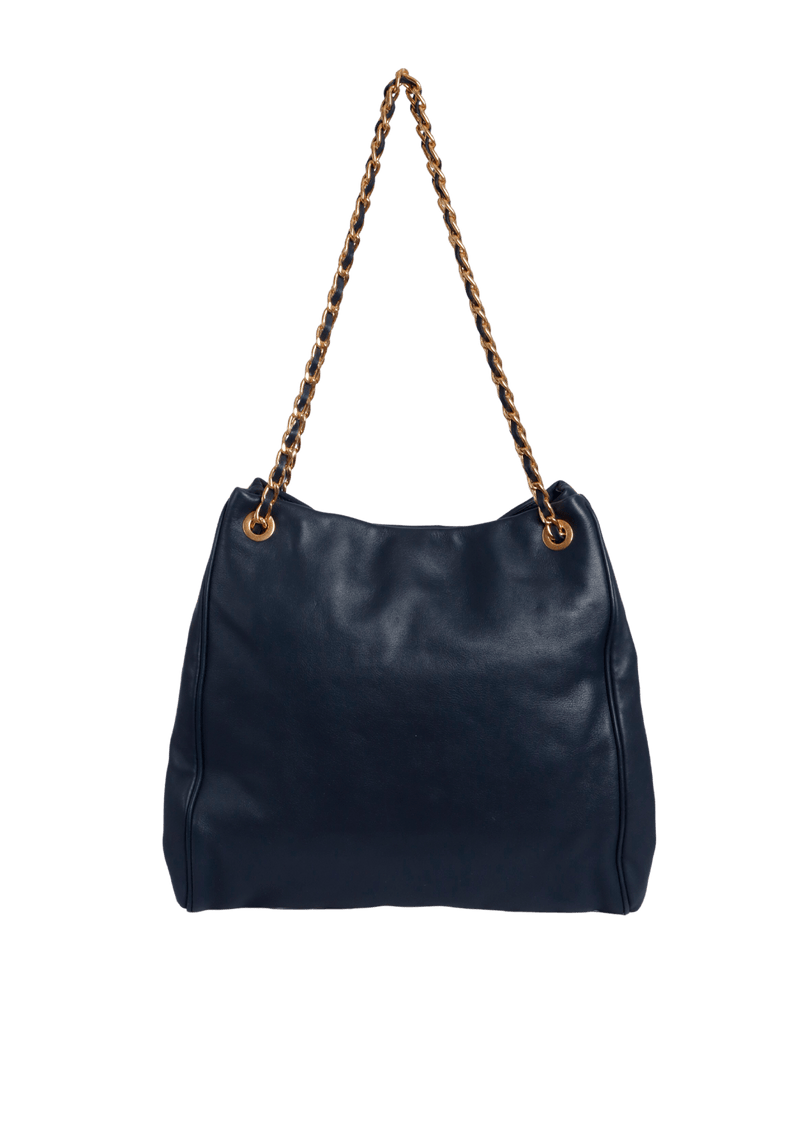 SOFT LEATHER CHAIN BAG