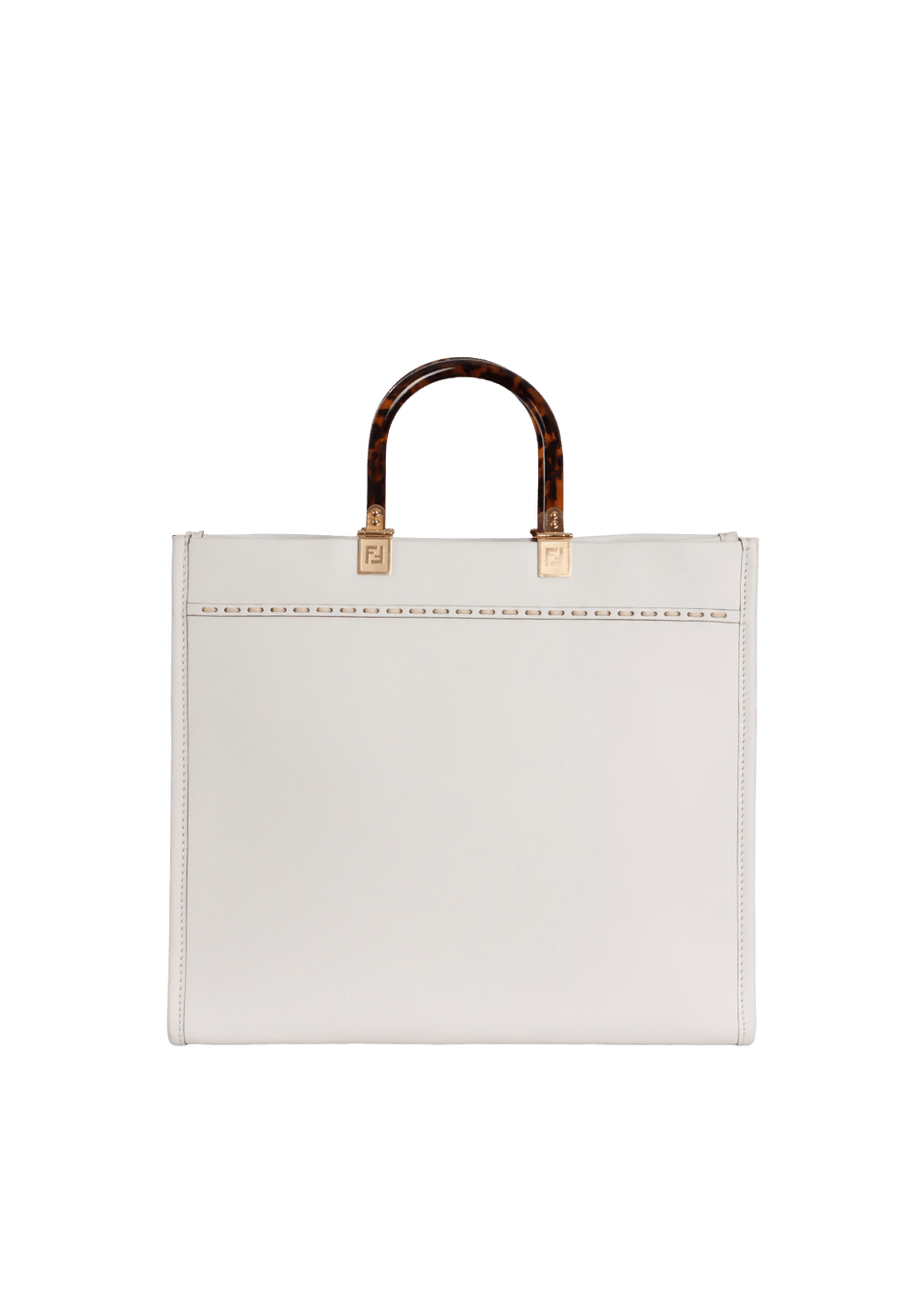 BOLSA FENDI SUNSHINE SHOPPER TOTE BRANCO ORIGINAL – Gringa