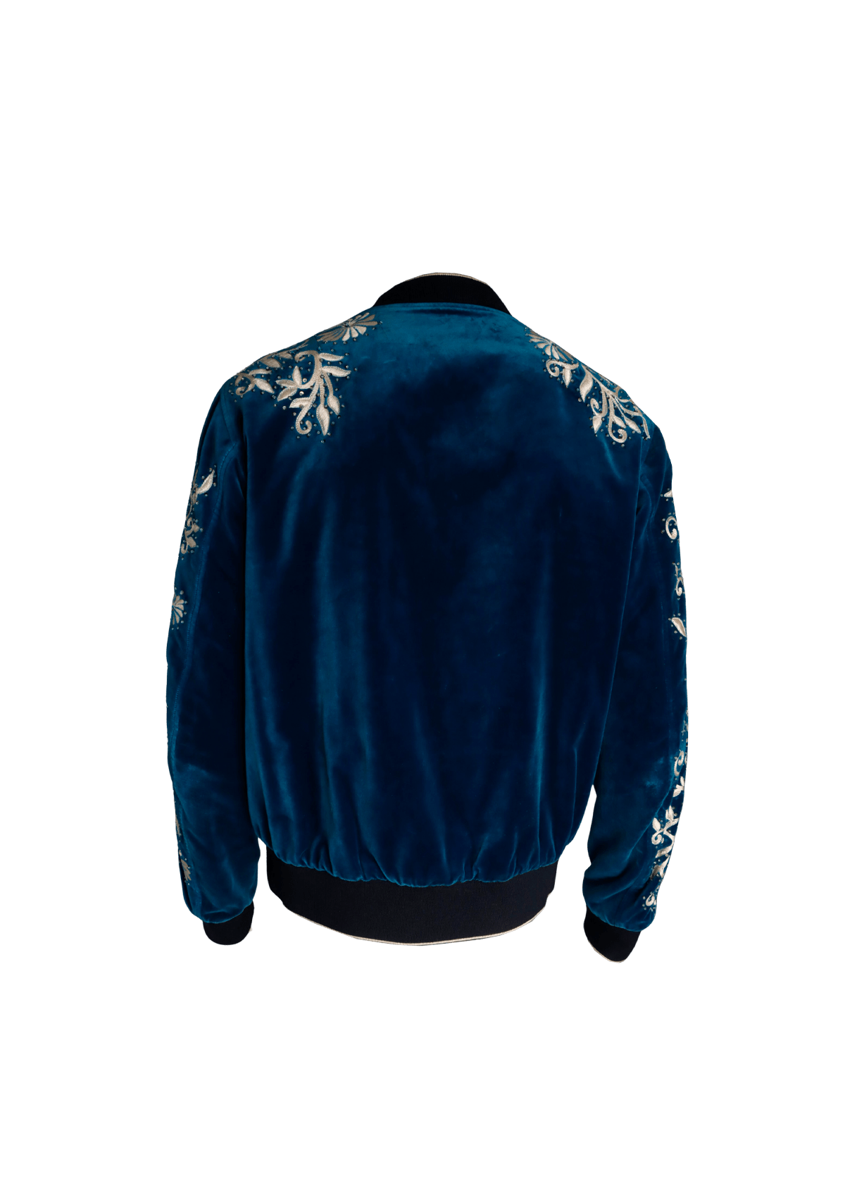 EMBELLISHED VELVET JACKET 50