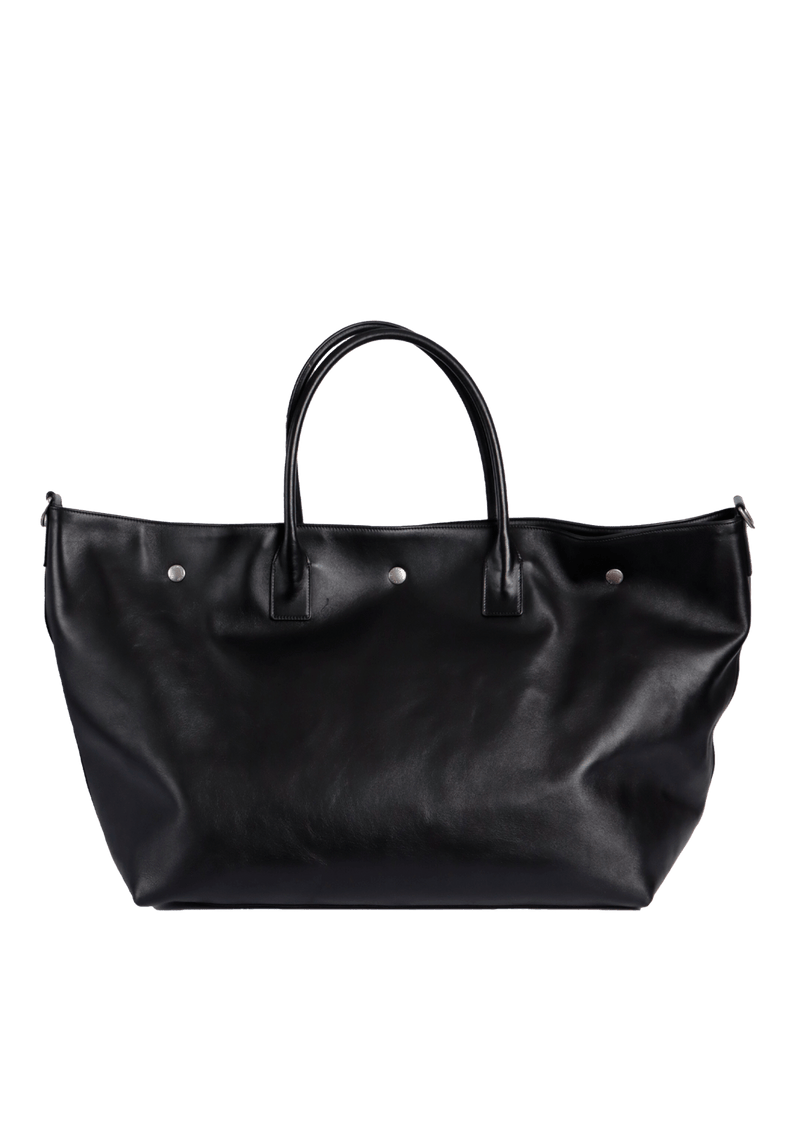 LEATHER RIVE GAUCHE MAXI TOTE