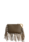 C-ROCKEE FRINGE CLUTCH