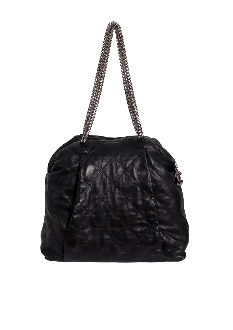 CC QUILTED SHOULDER BAG