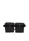 GG EMBOSSED PERFORATED DOUBLE BELT BAG