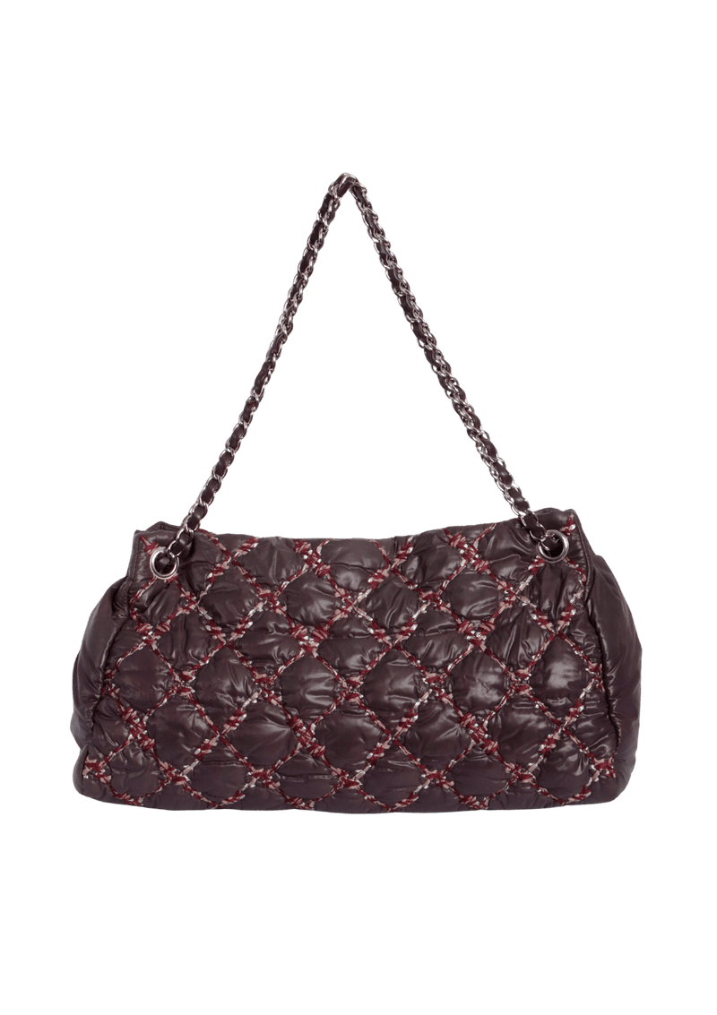 TWEED ON STITCH TOTE