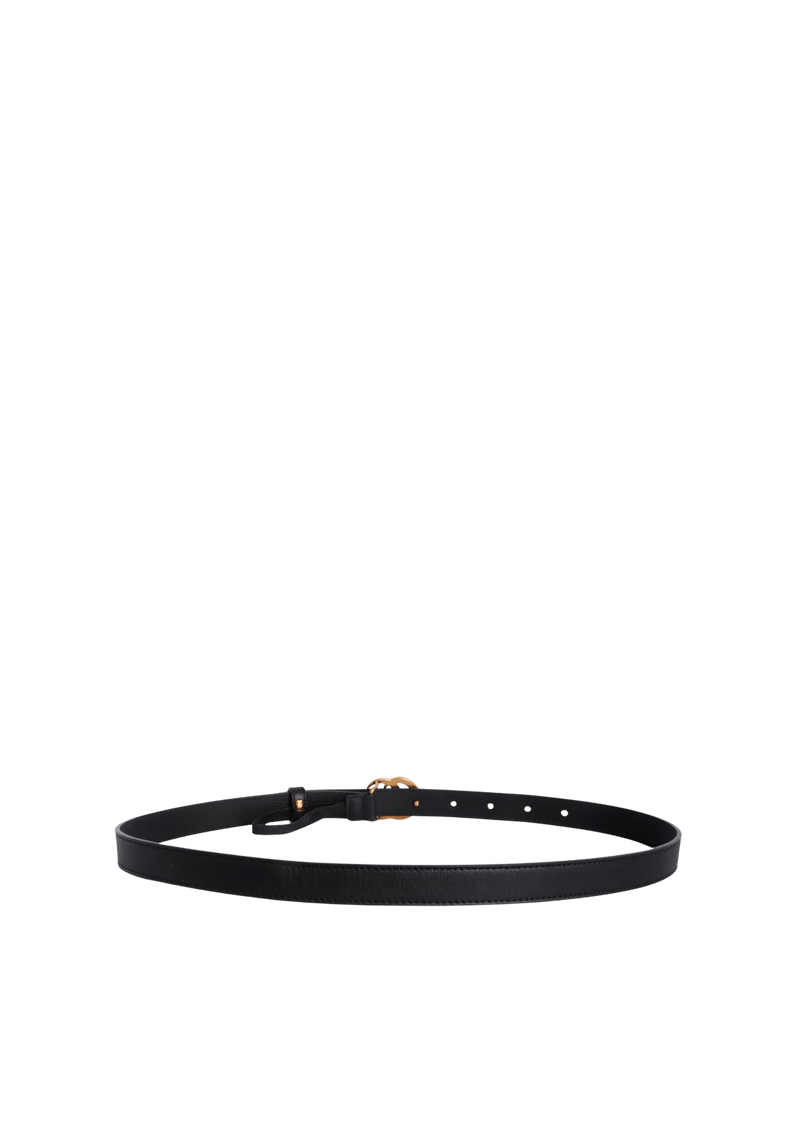 DOUBLE G LOGO BELT 80