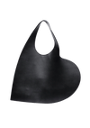 LEATHER TOTE HEART