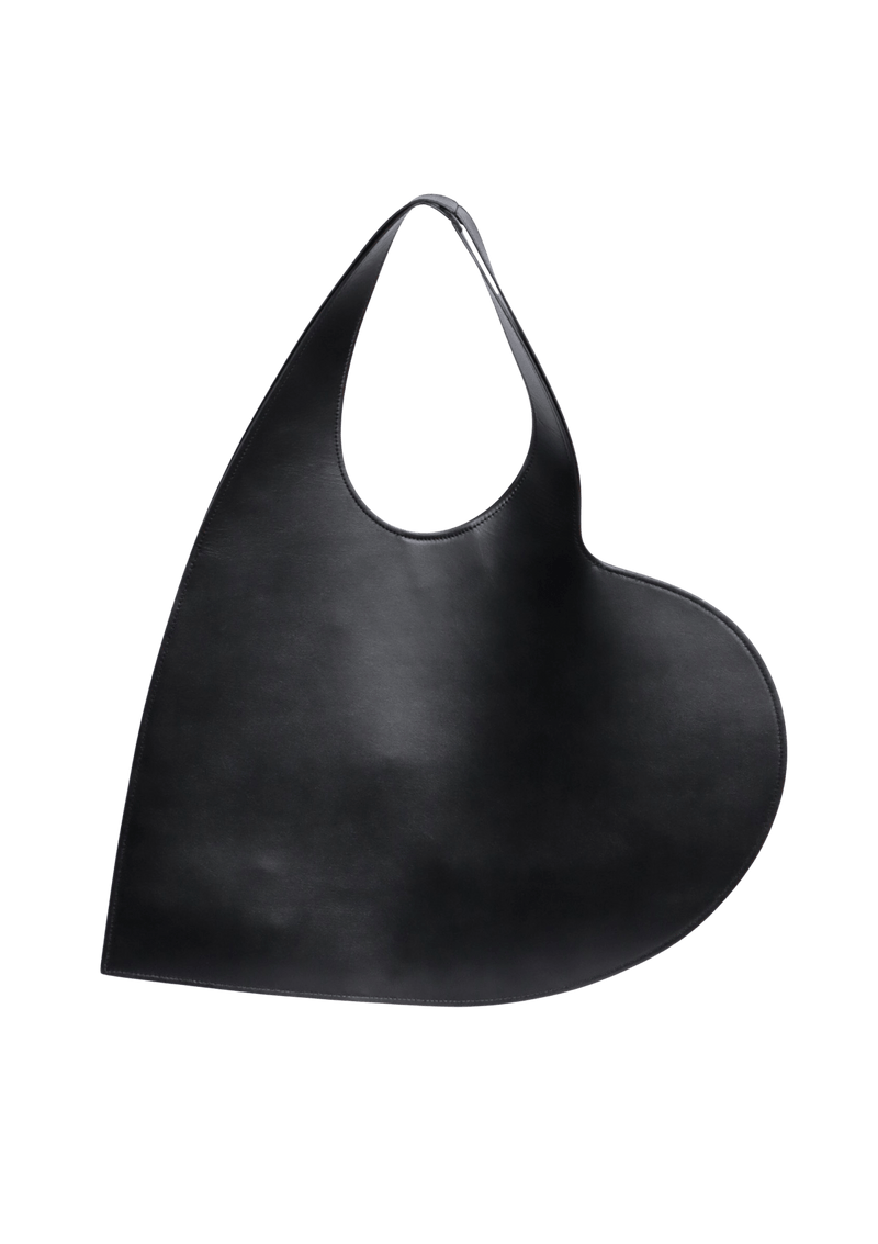 LEATHER TOTE HEART