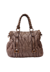 MATELASSE SATCHEL BAG