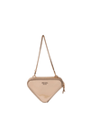 CRYSTAL MINI TRIANGLE POUCH