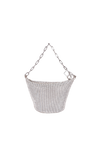 GIA ALLOVER CRYSTAL ZIP BAG