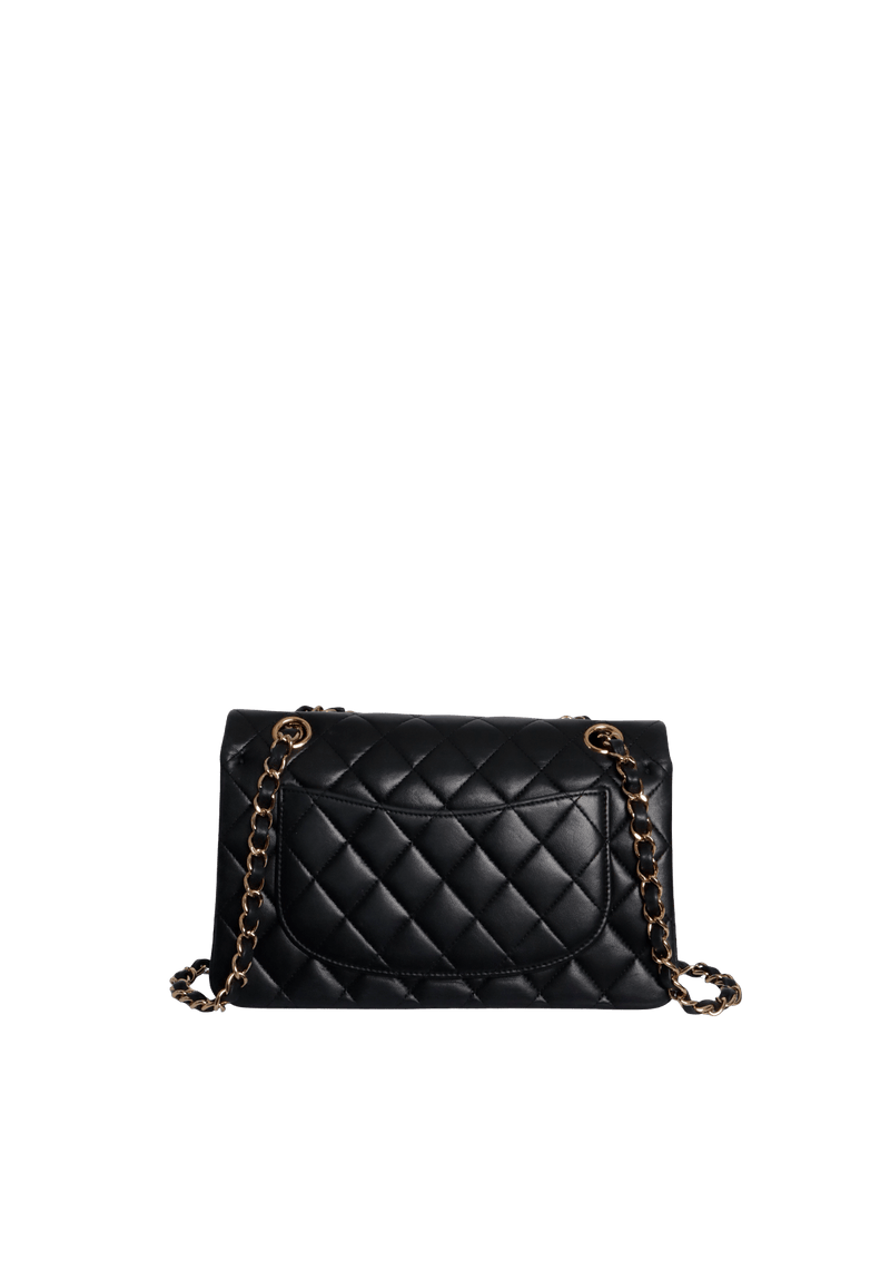 SMALL CLASSIC DOUBLE FLAP BAG LAMBSKIN