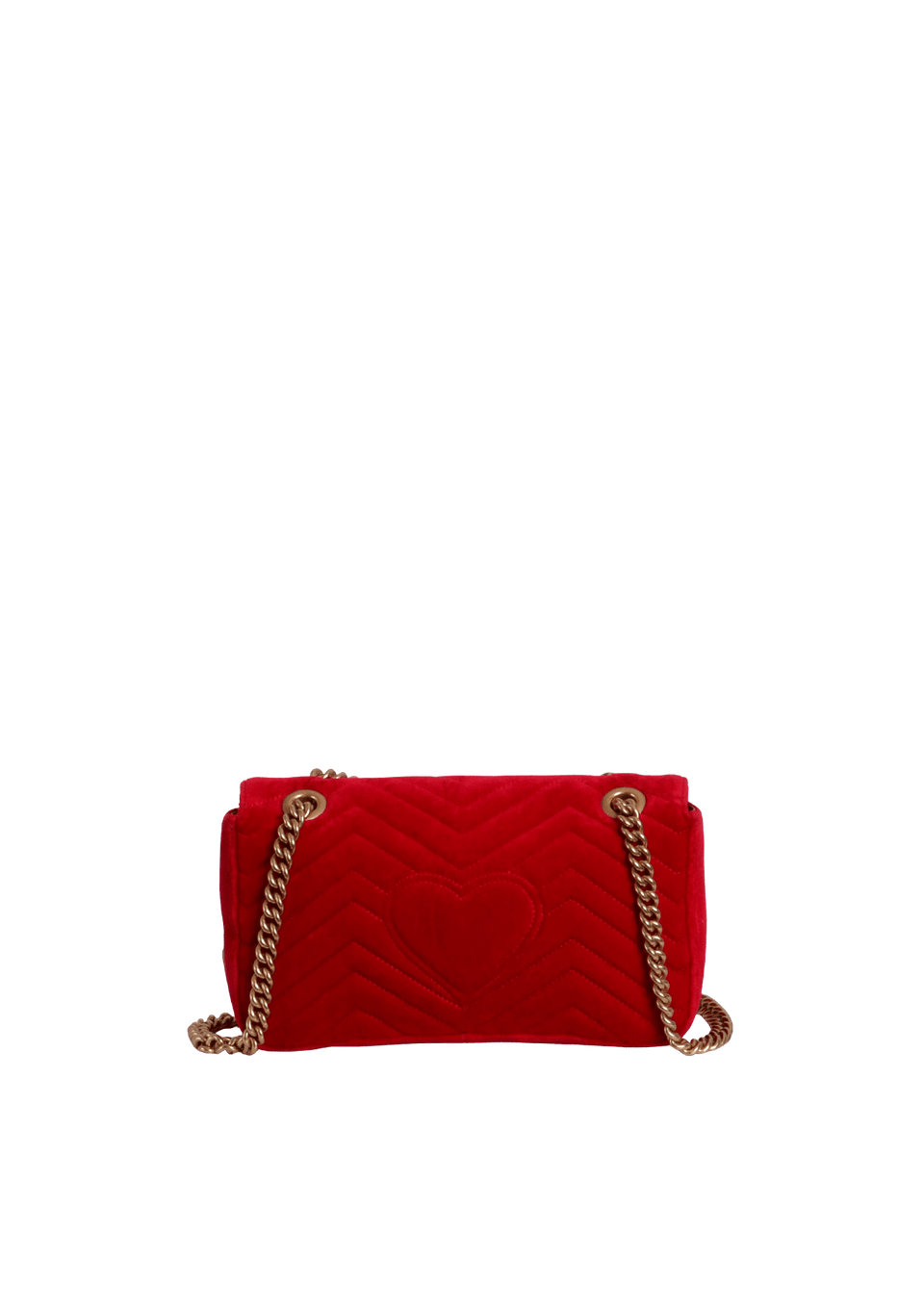 GUCCI 赤 ベルベット パーティーバッグ BOLSA GUCCI GG MARMONT SMALL BAG VELVET VERMELHO ORIGINAL – Gringa