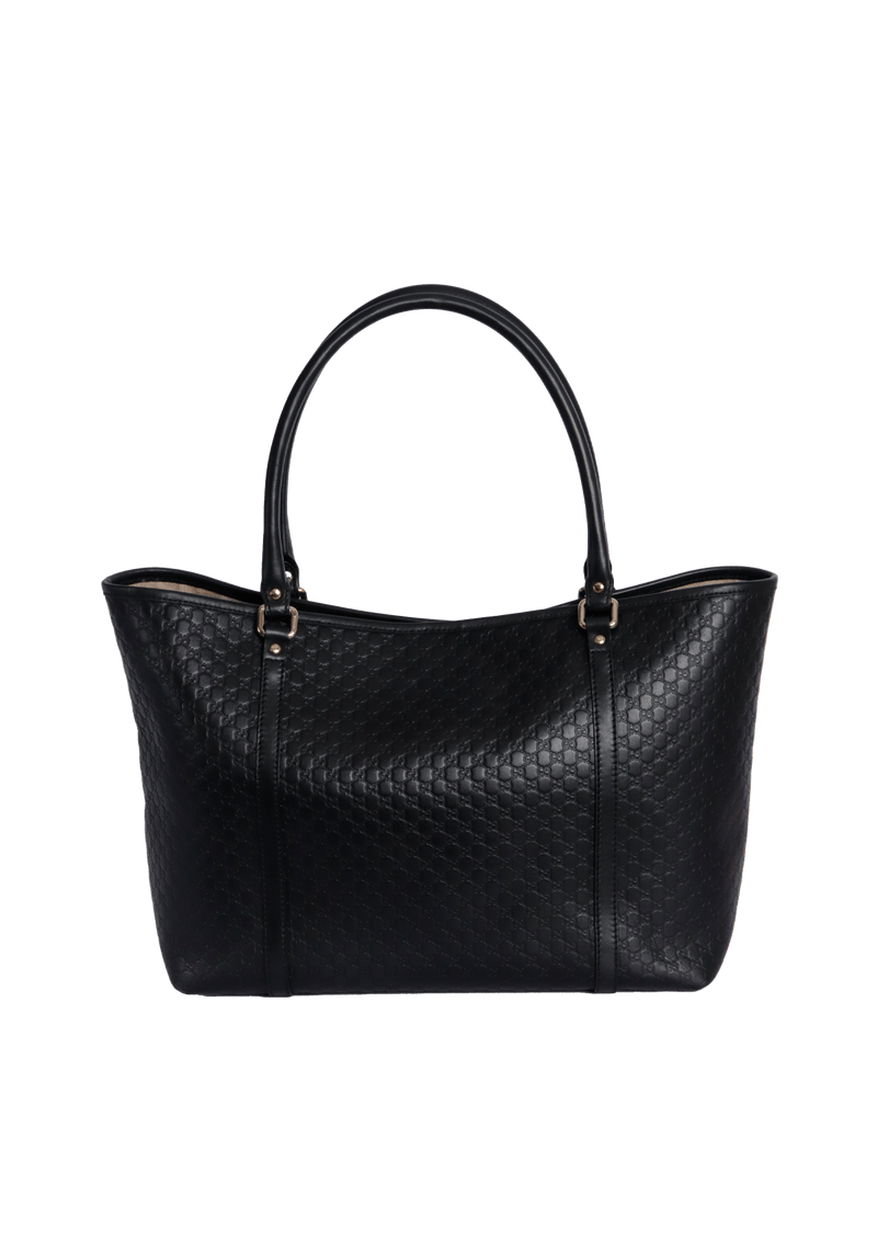 MICROGUCCISSIMA DOME TOTE BAG