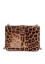 CALF HAIR LARGE ROCKSTUD GLAM LOCK