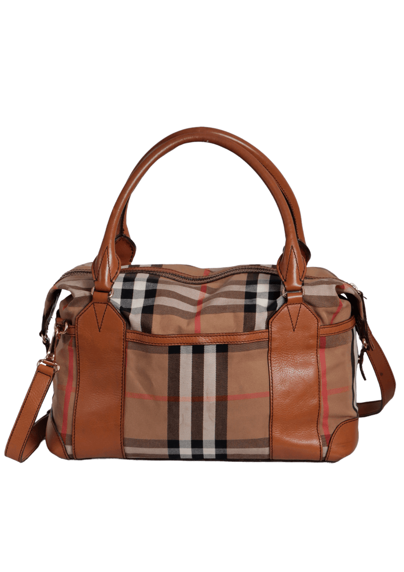 HOUSE CHECK DIAPER BAG