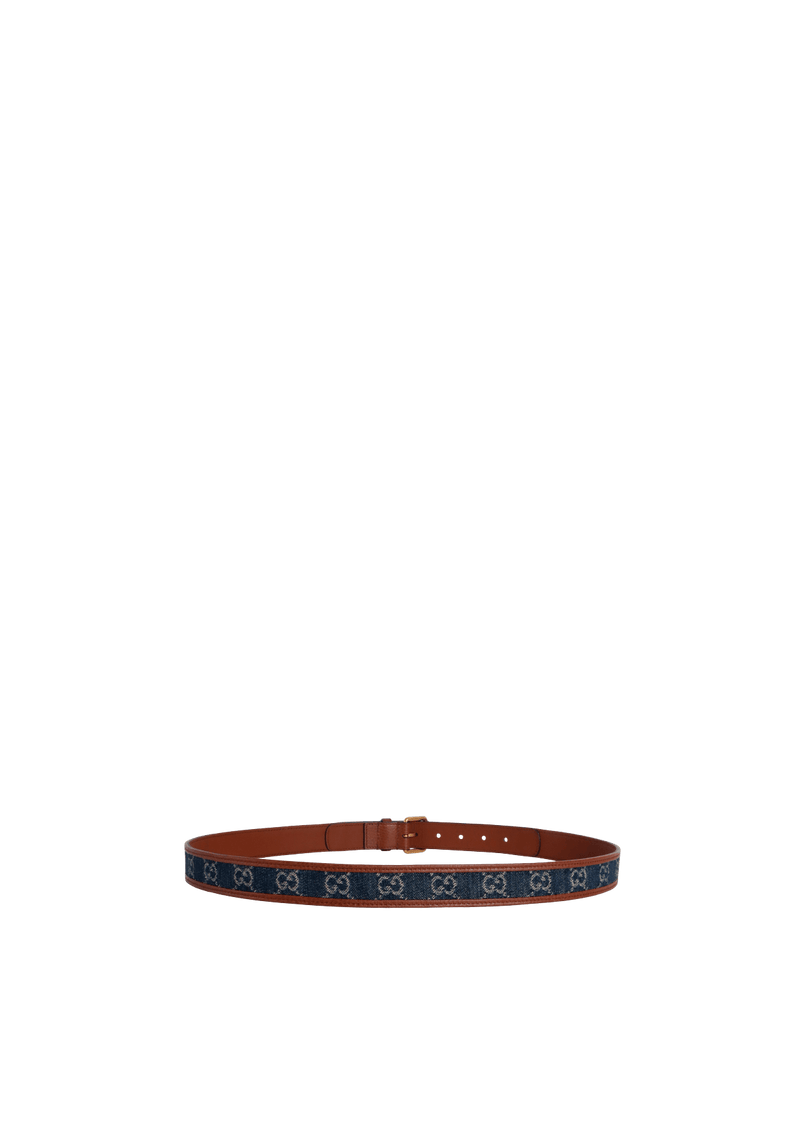 GG DENIM BELT 100