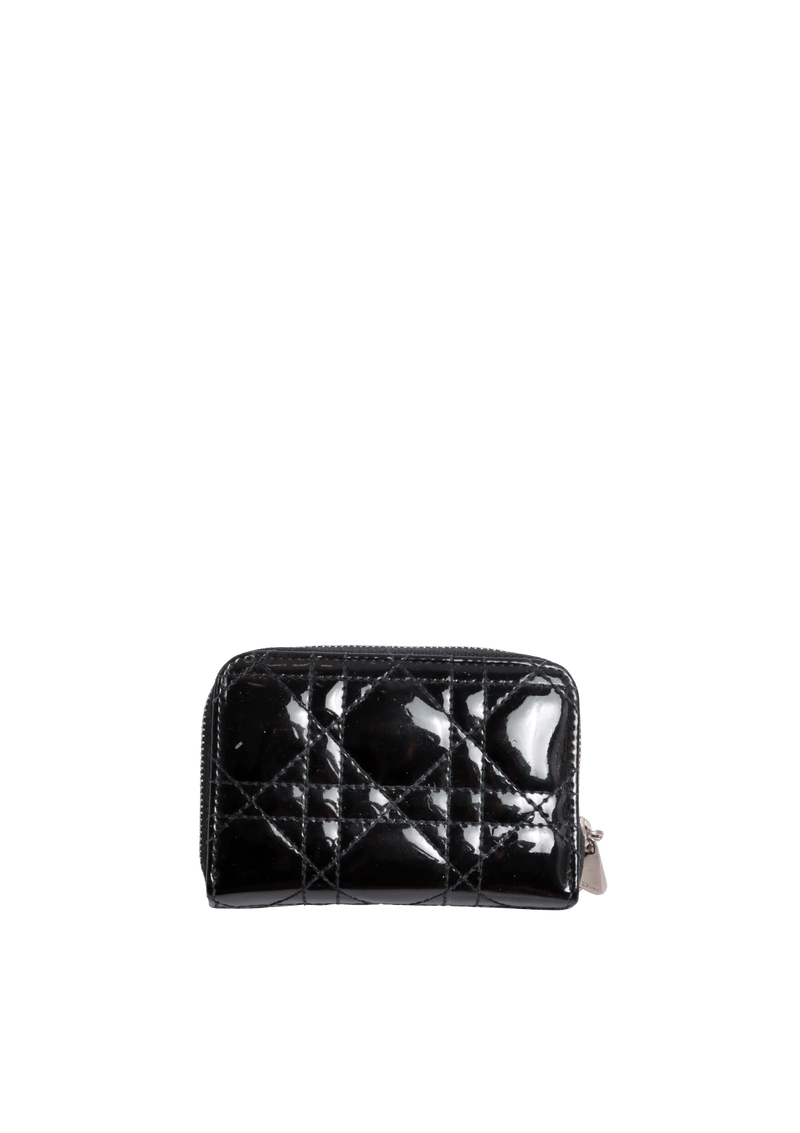 LADY DIOR ZIP AROUND WALLET