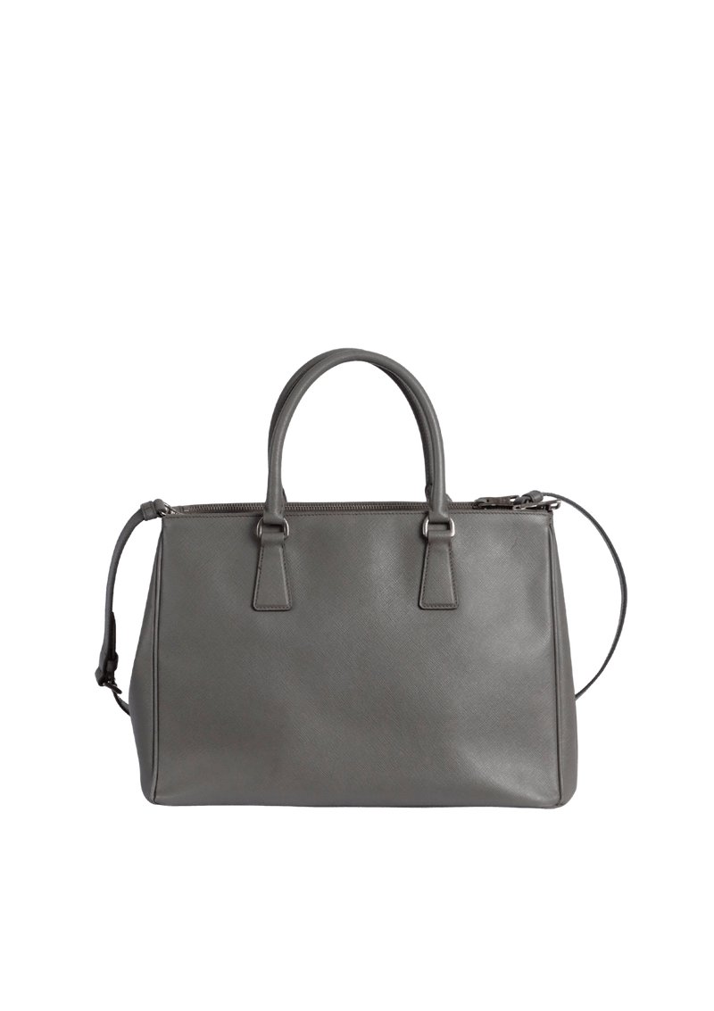 MEDIUM SAFFIANO LUX DOUBLE ZIP GALLERIA