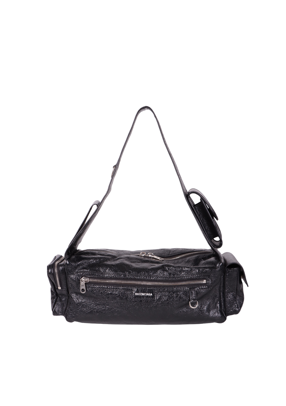 BOLSA BALENCIAGA SMALL SUPERBUSY SLING BAG PRETO ORIGINAL – Gringa
