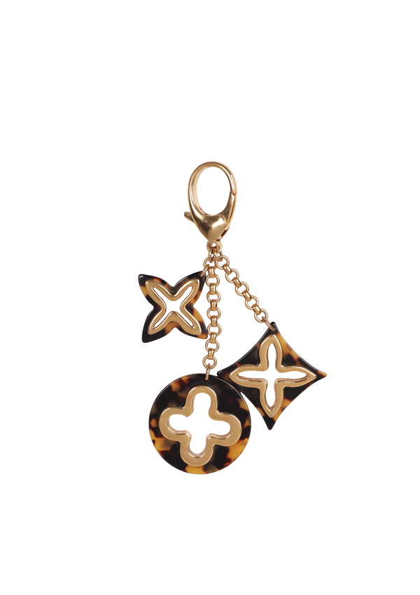 TORTOISE SHELL INSOLENCE KEYCHAIN