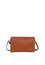 LEATHER FLAP BAG