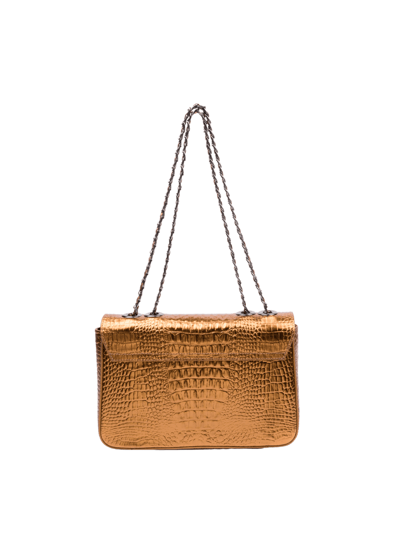 BOLSA ANNE JUMBO EM COURO NATURAL