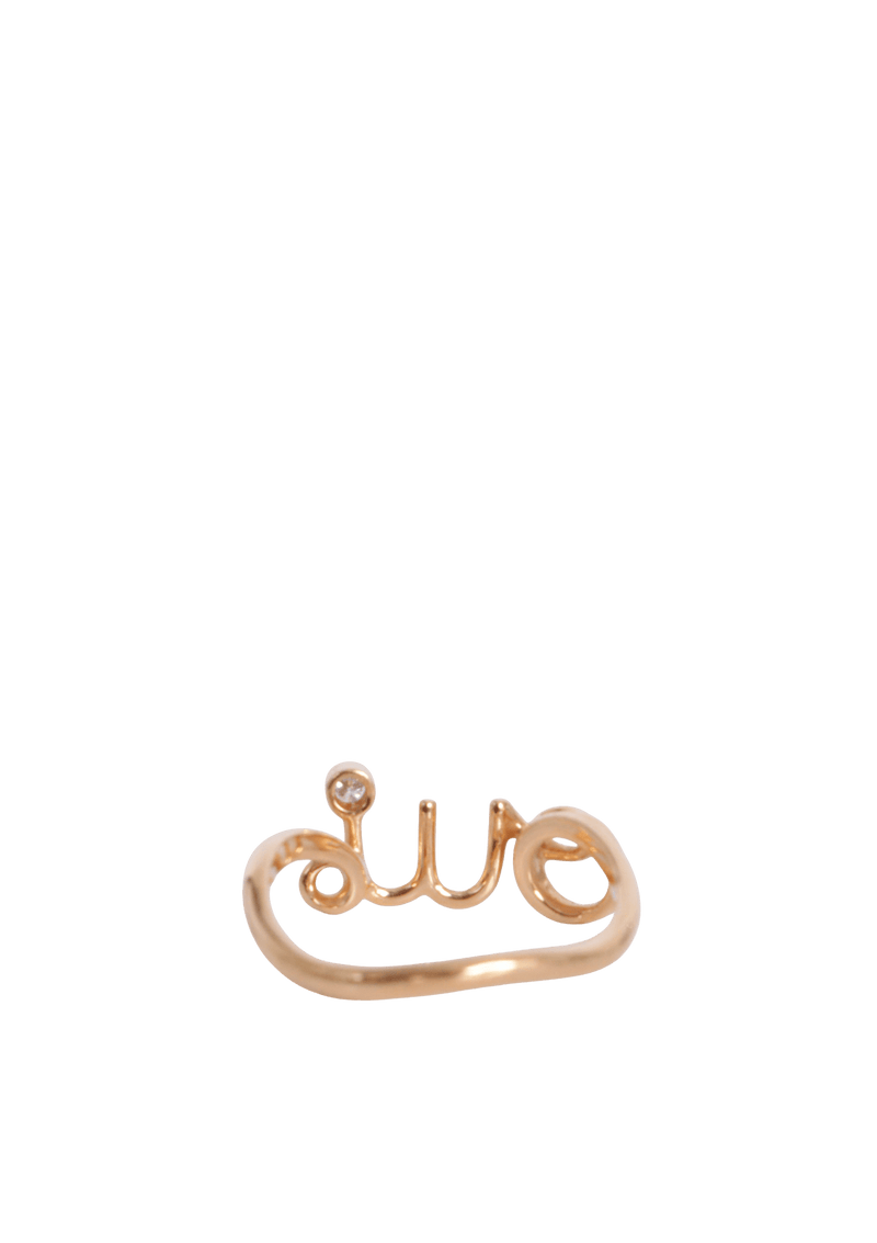 DIAMOND OUI 18K RING