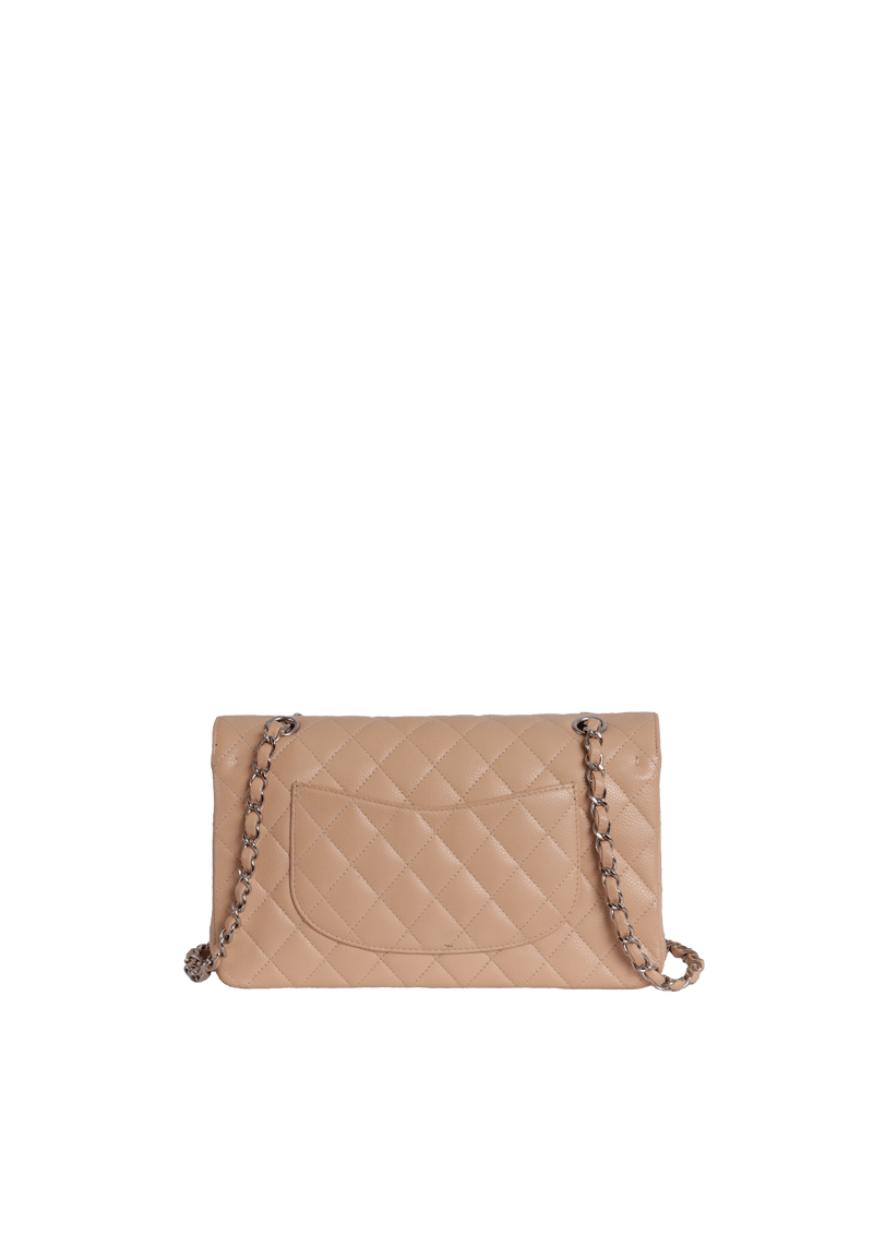 MEDIUM CLASSIC DOUBLE FLAP CAVIAR