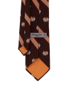 VINTAGE PRINTED SILK TIE