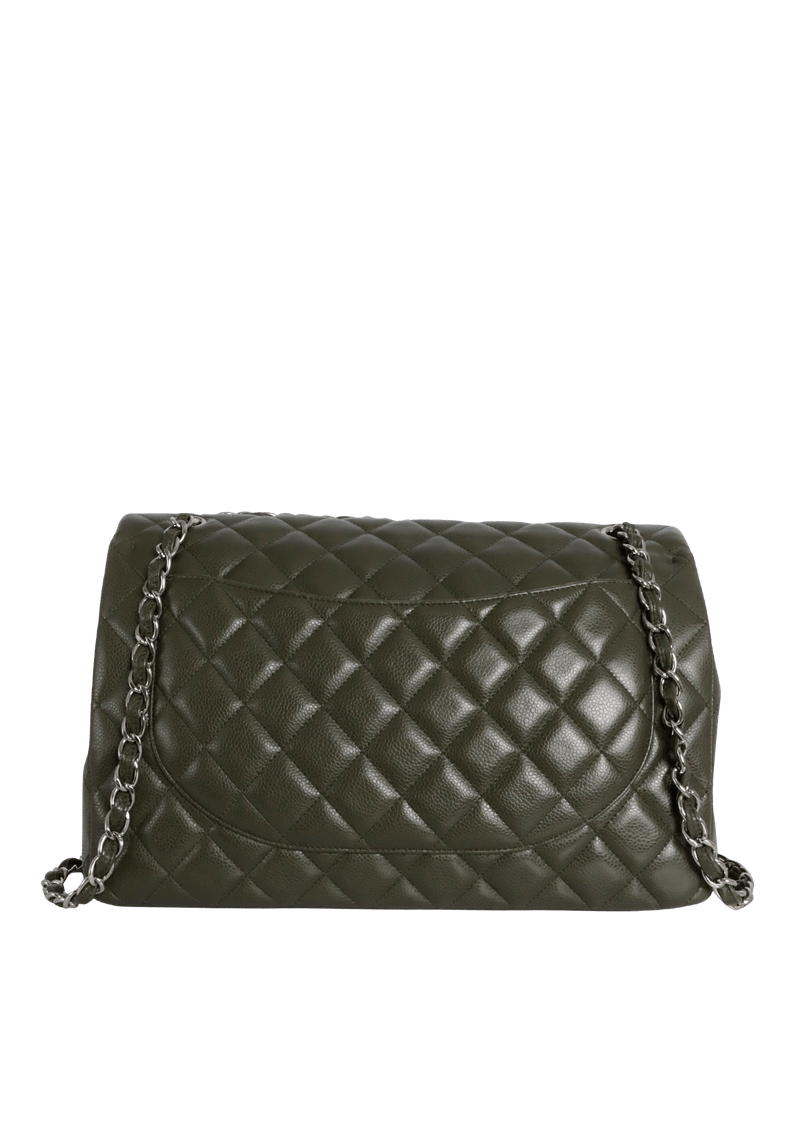 MAXI CLASSIC DOUBLE FLAP CAVIAR