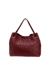 NAPPA INTRECCIATO LEATHER TOTE
