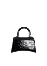 HOURGLASS XS CROCODILE EMBOSSED