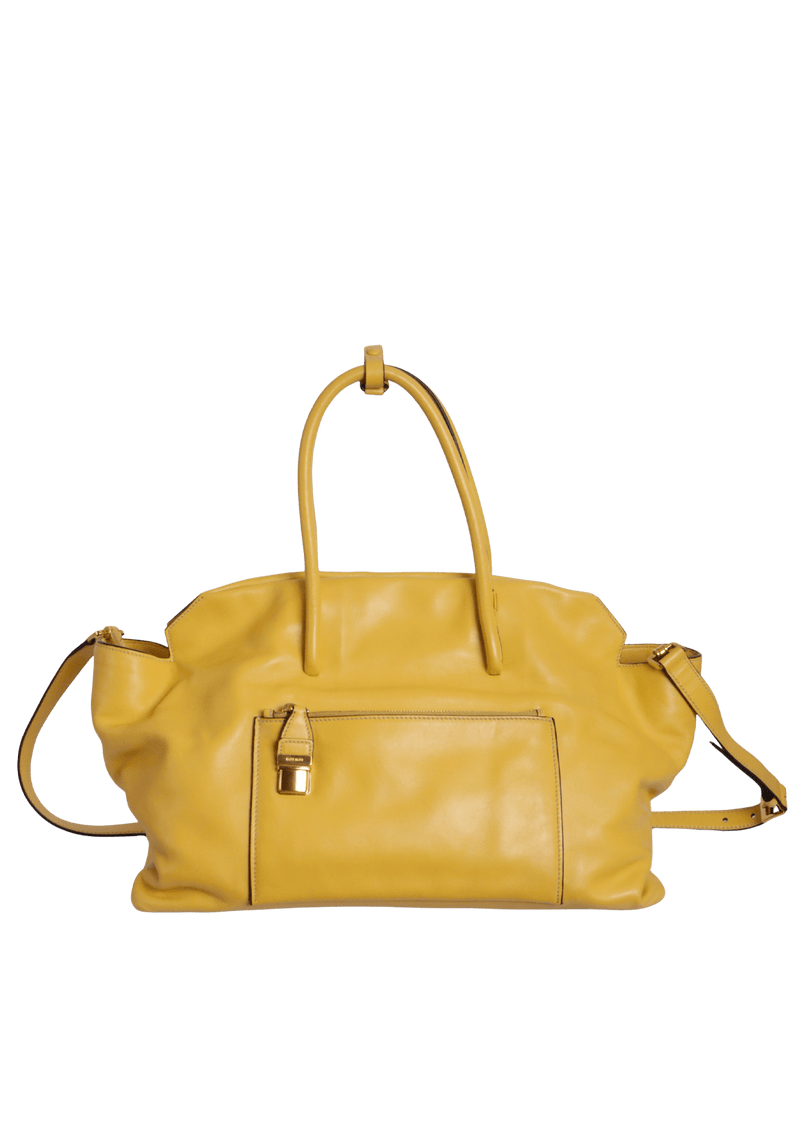 LEATHER SHOULDER BAG