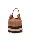 MEDIUM MEGA CHECK ASHBY BUCKET BAG