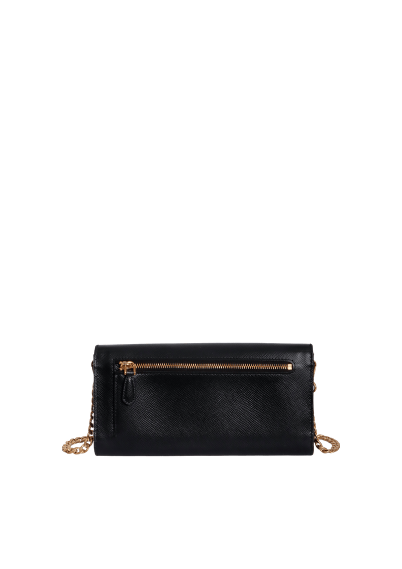 SAFFIANO ENVELOPE WALLET ON CHAIN