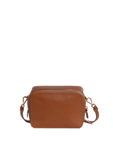 SAFFIANO LUX DOUBLE ZIP CROSSBODY BAG