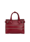 HOUSE CHECK STUDDED SMALL BANNER TOTE